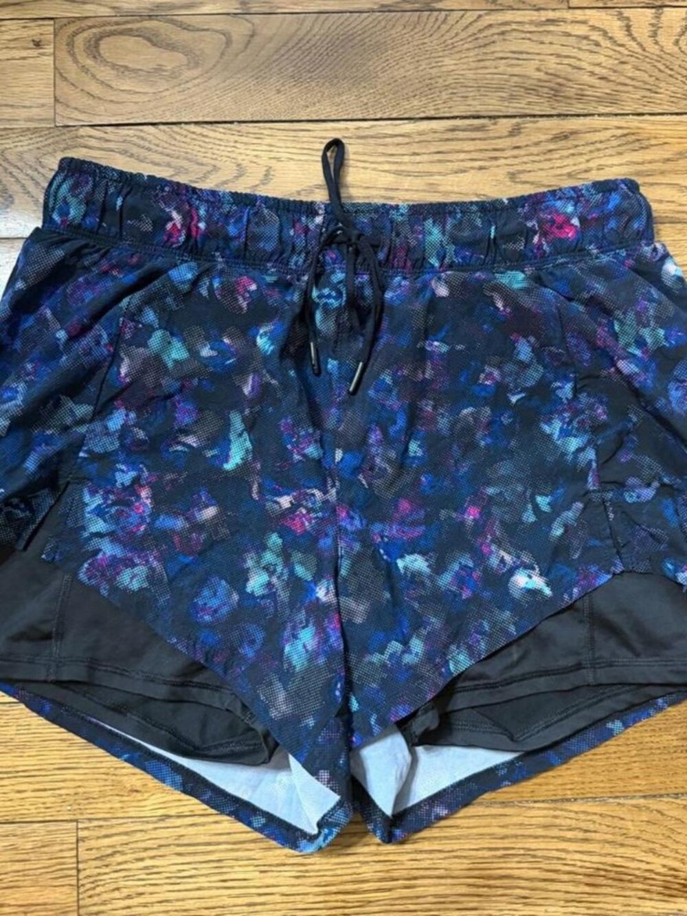Avia blue and purple floral windbreaker jacket Size L (12-14) #windbreaker #athl
